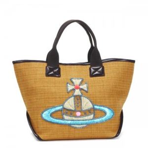 Vivienne Westwood(ヴィヴィアンウエストウッド) トートバッグ NIZZA 6193 BROWN
