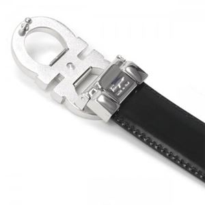 Ferragamo（フェラガモ） ベルト 671041 352443 NERO 長さ105まで対応