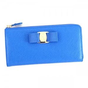Ferragamo�i�t�F���K���j �����z 22C124 643593 BLEU INDIEN