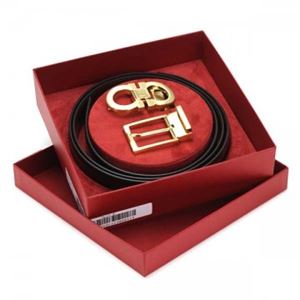 Ferragamo（フェラガモ） ベルト 長さ120cmまで対応 幅3 679359 622557 NERO