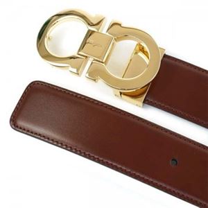 Ferragamo(フェラガモ) ベルト 679535 644558 CORDOVAN NERO