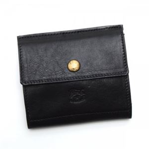 IL Bisonte（イルビゾンテ） Wホック財布 C0910 153 NERO