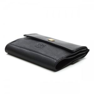 IL Bisonte（イルビゾンテ） Wホック財布 C0910 153 NERO