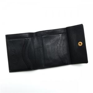 IL Bisonte（イルビゾンテ） Wホック財布 C0910 153 NERO