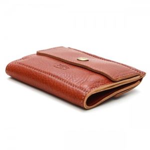 IL Bisonte（イルビゾンテ） Wホック財布 C0910 214 COGNAC