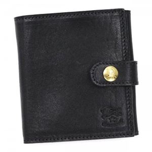 IL Bisonte（イルビゾンテ） 二つ折り財布（小銭入れ付） C0955 153 NERO
