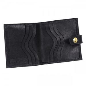IL Bisonte（イルビゾンテ） 二つ折り財布（小銭入れ付） C0955 153 NERO