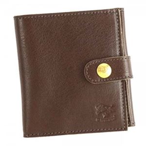 IL Bisonte（イルビゾンテ） 二つ折り財布（小銭入れ付） C0955 455 DARK BROWN