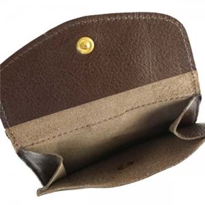 IL Bisonte（イルビゾンテ） 二つ折り財布（小銭入れ付） C0955 455 DARK BROWN