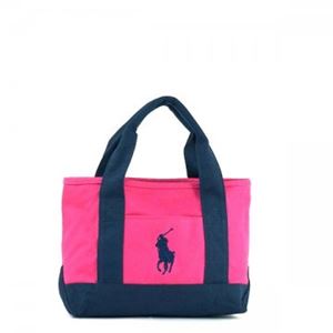 RalphLauren(�����t���[����) �g�[�g�o�b�O 950276 FUCHSIA/NAVY