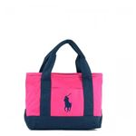 RalphLauren(�����t���[����) �g�[�g�o�b�O 950276 FUCHSIA/NAVY