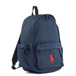 RalphLauren(�����t���[����) �o�b�N�p�b�N 950224 NAVY/RED PP