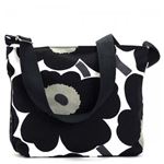 marimekko(�}�����b�R) �i�i���K�P�o�b�O 43459 30 WHITE/BLACK/OLIVE