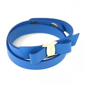 Ferragamo(�t�F���K��) �u���X���b�g 342254 647817 BLUE INDIEN/ORO CH