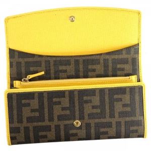 Fendi（フェンディ） 長財布  8M0326 F031W TABACCO+GIALLO