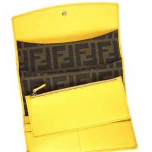 Fendi（フェンディ） 長財布  8M0326 F031W TABACCO+GIALLO