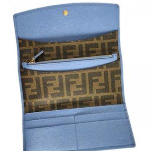 Fendi（フェンディ） 長財布  8M0326 F031V TABACCO+CERULEO