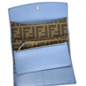 Fendi（フェンディ） 長財布  8M0326 F031V TABACCO+CERULEO