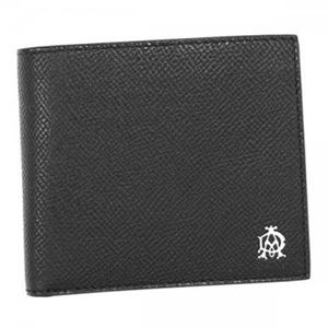 Dunhill（ダンヒル） 二つ折り財布（小銭入れ付）  L2X232A  BLACK