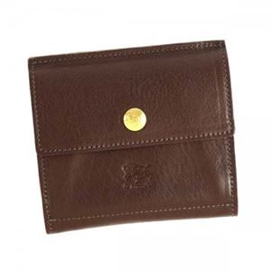 IL Bisonte(イルビゾンテ) Wホック財布 C0910 455 DARK BROWN