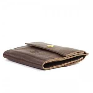 IL Bisonte(イルビゾンテ) Wホック財布 C0910 455 DARK BROWN