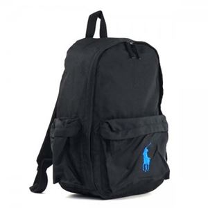 RalphLauren(�����t���[����) �o�b�N�p�b�N 950242 BLACK/ROYAL PP
