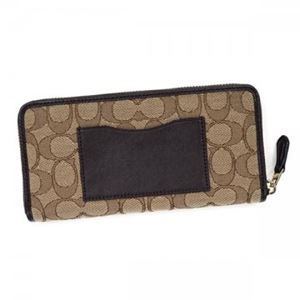 Coach（コーチ） 長財布  53602 LIC7C LI/KHAKI/BROWN