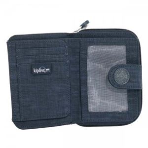 Kipling（キプリング） 二つ折り財布（小銭入れ付）  K13886 02U DAZZ TRUE BLUE