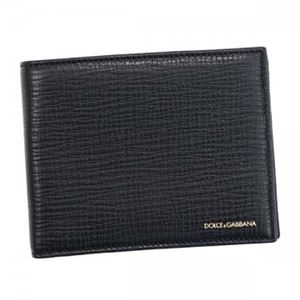 DOLCE&GABBANA（ドルチェアンドガッバーナ） 二つ折り財布（小銭入れ付）  BP0457 80999 NERO