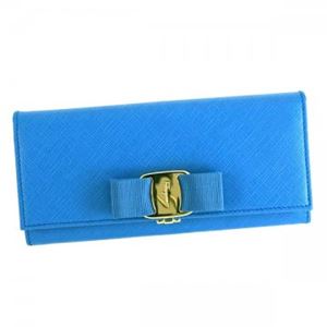 Ferragamo（フェラガモ） 長財布  22B559 643556 BLEU INDIEN