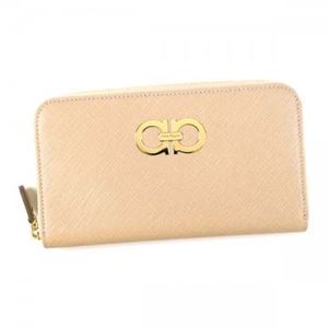 Ferragamo（フェラガモ） 長財布  22B300 549946 NEW BISQUE