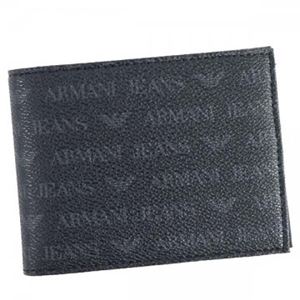 ARMANI JEANS(アルマーニジーンズ) 二つ折り財布(小銭入れ付) 938538 20 NERO