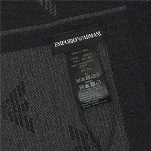EMPORIO ARMANI（エンポリオアルマーニ） マフラー  625018 44 ANTHRACITE