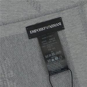 EMPORIO ARMANI（エンポリオアルマーニ） マフラー  625018 15440 MARMO DI CARRARA LIGHT GREY