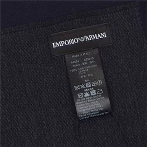 EMPORIO ARMANI（エンポリオアルマーニ） マフラー  625019 35 BLUE NAVY