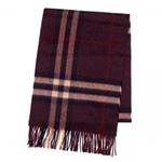 Burberry（バーバリー） マフラー  GIANT ICON 168 BBR CLARET CHECKの詳細ページへ