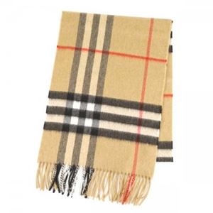 Burberry（バーバリー） マフラー  GIANT ICON 168 CORE CASHMERE  CAMEL