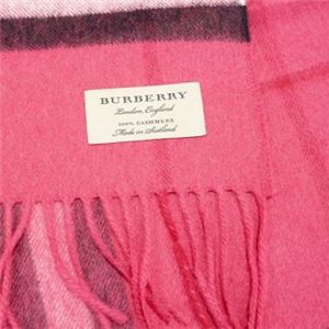Burberry（バーバリー） マフラー  GIANT ICON 168  FUCHSIA PINK