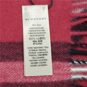 Burberry（バーバリー） マフラー  GIANT ICON 168  FUCHSIA PINK