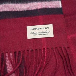 Burberry（バーバリー） マフラー  GIANT ICON 168  PLUM CHK