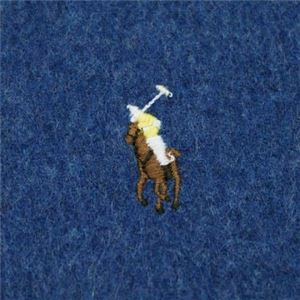 RalphLauren（ラルフローレン） マフラー  6F0200 461 BLUE PRINT HTHR
