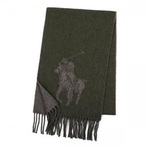 RalphLauren（ラルフローレン） マフラー  6F0213 352 DK LODEN/WALNUT HTHR