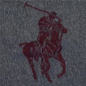 RalphLauren(ラルフローレン) マフラー 6F0213 600 AGED WINE/GREY HTHR