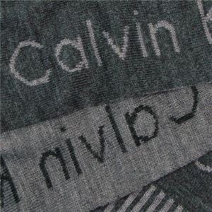 Calvin Klein（カルバンクライン） マフラー  77047 FLA FLANNEL/CHARCOAL