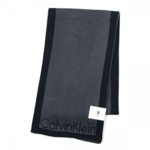 Calvin Klein（カルバンクライン） マフラー  77083 NNV NAUTICAL NAVY/OCEAN
