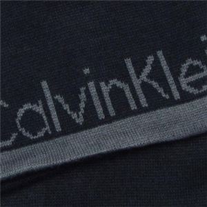 Calvin Klein（カルバンクライン） マフラー  77083 NNV NAUTICAL NAVY/OCEAN