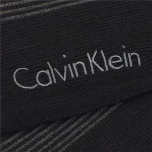 Calvin Klein（カルバンクライン） マフラー  77226 BLK BLACK/CHARCOAL