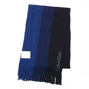 Calvin Klein(カルバンクライン) マフラー 77226 BLU BLACK/ROYAL