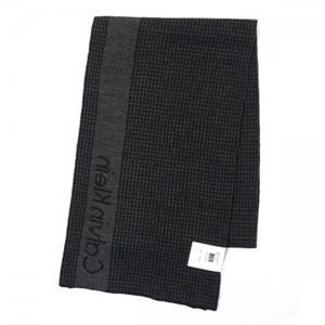 Calvin Klein（カルバンクライン） マフラー  77230 BLK BLACK/CHARCOAL