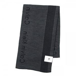Calvin Klein（カルバンクライン） マフラー  77232 BLK BLACK/CHARCOAL